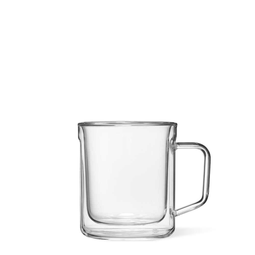 Mug Glass Set (2) - 12oz / Clear